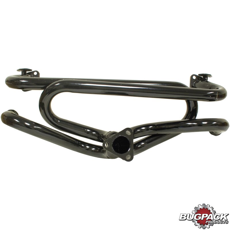 Manifold, Premium, 1 3/8" rør. Laget av stål med svart maling.
