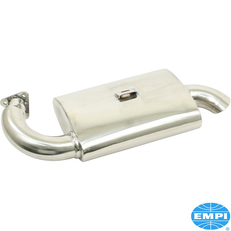 Stainless Steel EMPI Premium Phat Boy Muffler