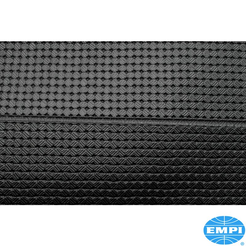 Beetle Slip Over Seat Cover Set - 1957-64 - Black Basketweave