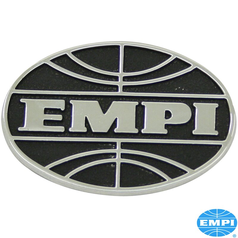 EMPI Globe Badge