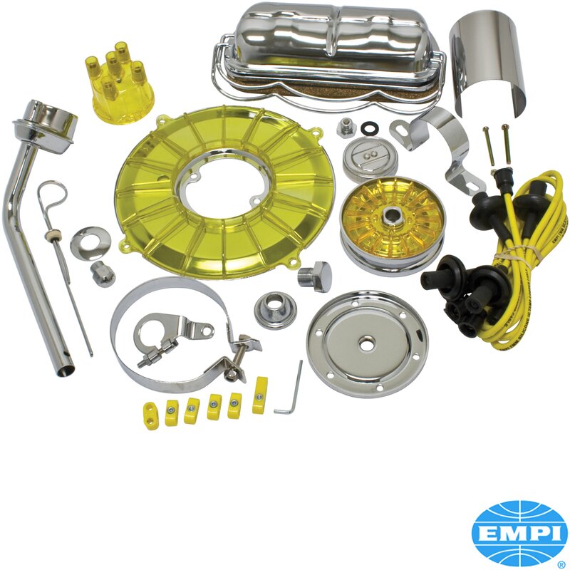 EMPI Yellow Engine Dress Up Kit - Type 1 Engines