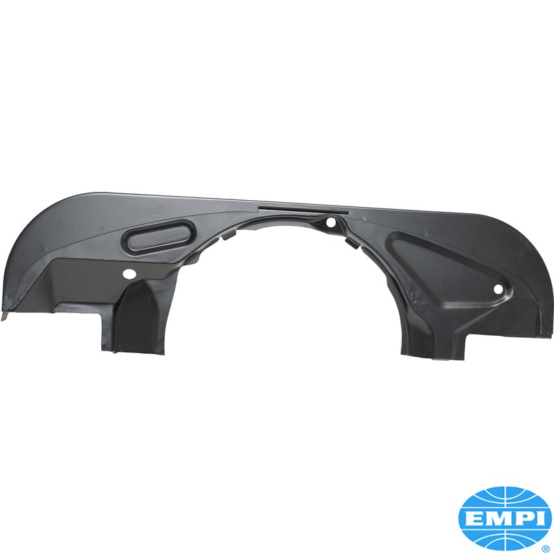 Motorblikk, foran, svart, OE-stil