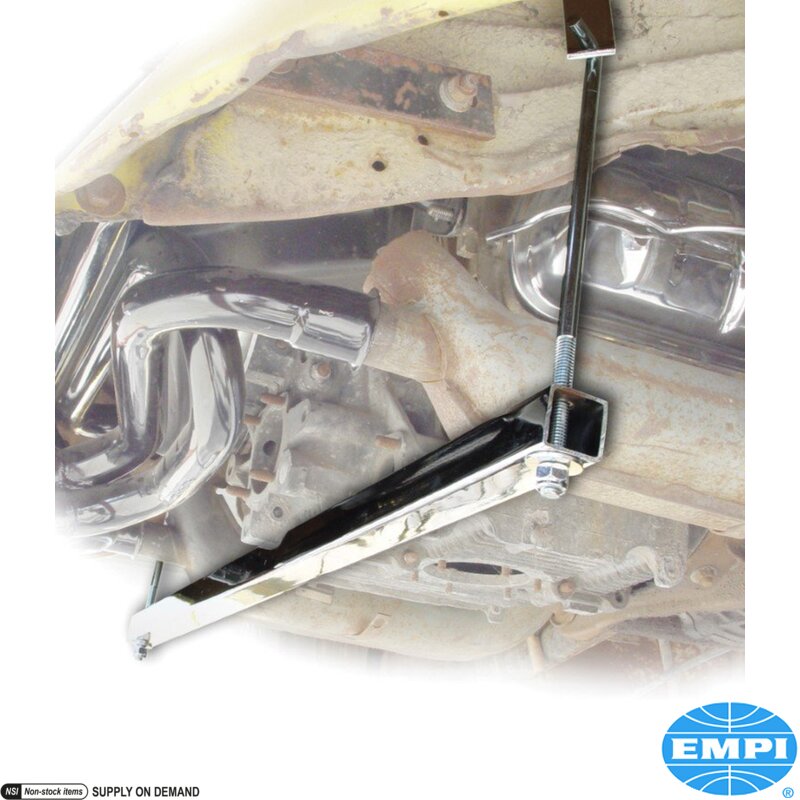 Beetle Chrome Rear Engine Brace Kit