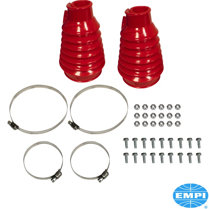 Swing Axle Red Urethane Axle Boots - Deluxe