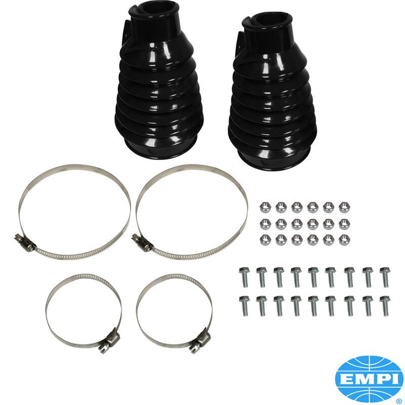 Swing Axle Black Urethane Axle Boots - Deluxe