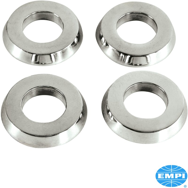 Skjermsett for innvendig dørhåndtak og vindushåndtak, Billet-stil, aluminium, 4 stk