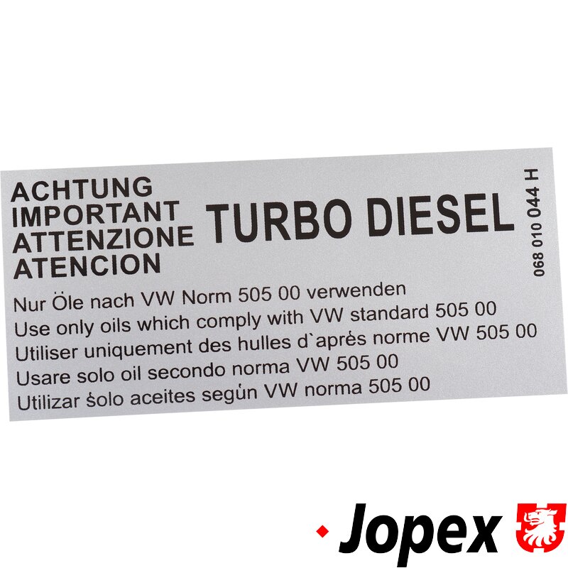 T25 Turbo Diesel Sticker