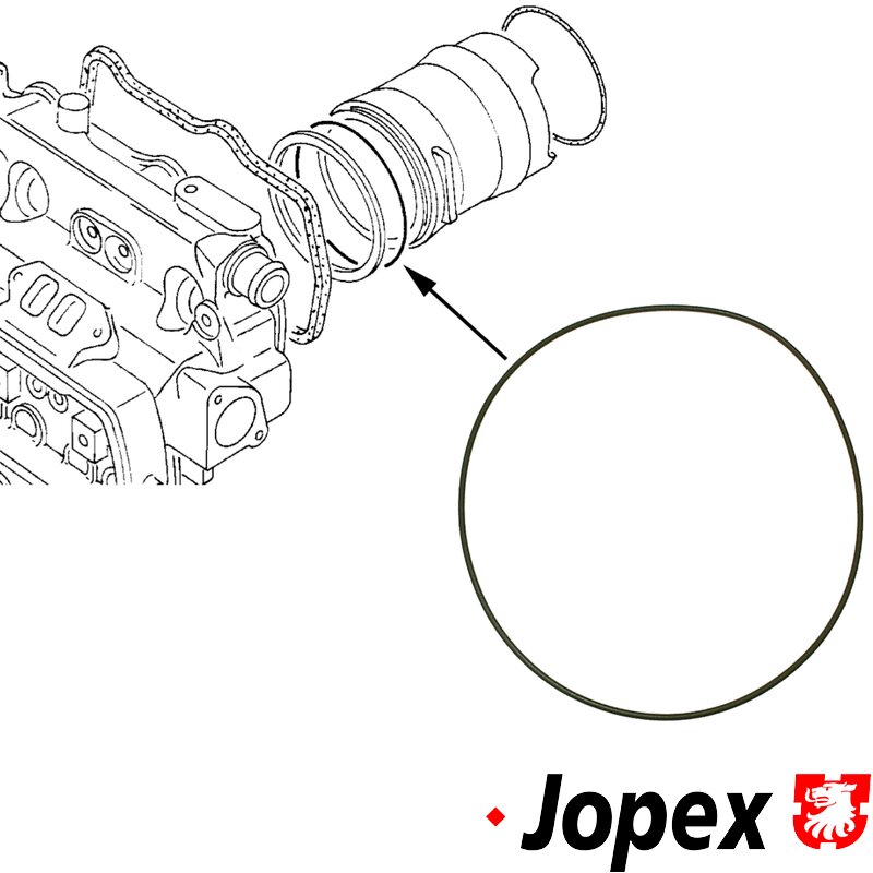 Waterboxer Cylinder Head Liner Seal (top)