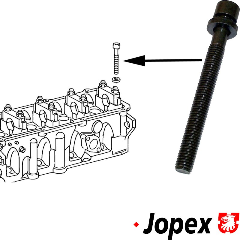 T25,T4,G1,G2,G3,G4 Cylinder Head Bolt - 1.5D (CK), 1.6D (JX,CS,CR,JK), 1.7D (KY), 1.9D (AAB,AJA), 2.5 TDI (ACV,AHY,AJT,AUF,AXG,AYC,AYY)