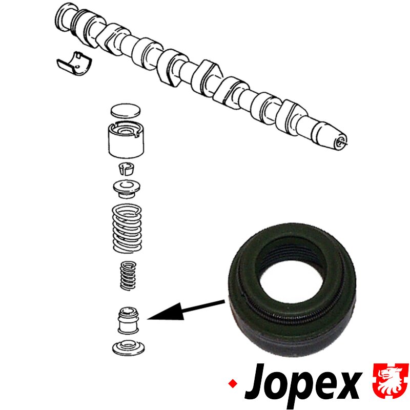 T25,T4,G1,G2,G3,G4 8mm Valve Stem Seal - See More Info For Fitment