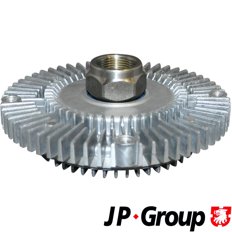 Clutch, radiatorvifte