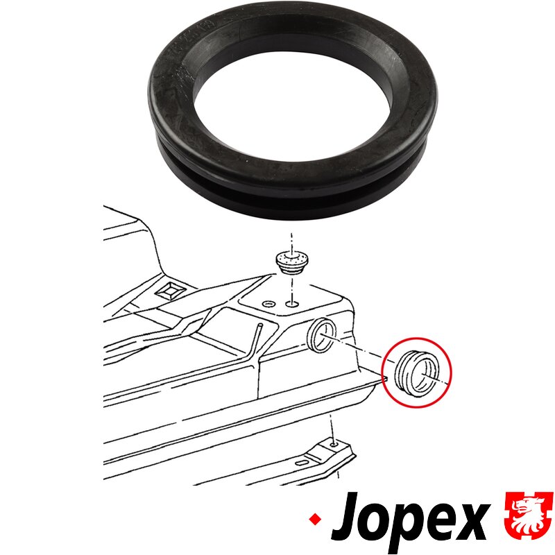 T25 Fuel Filler Neck Seal - 1979-83 - 57.7mm ID X 70mm OD