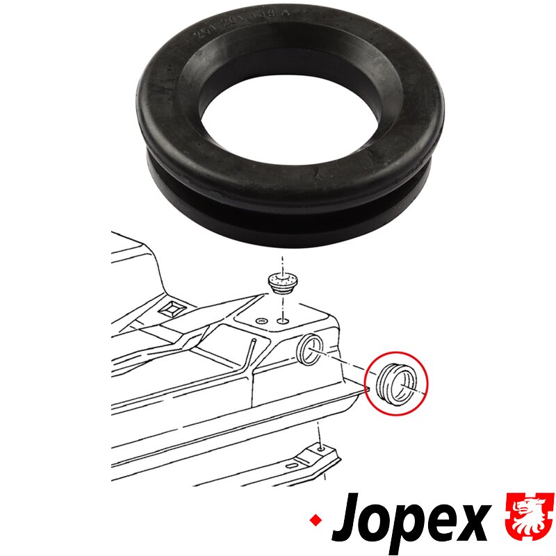 T25 Fuel Filler Neck Seal - 1983-92 - 37mm ID x 50mm OD