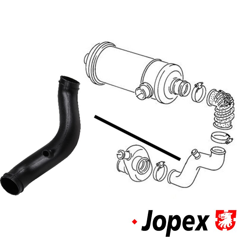Type 25 Air Inlet Pipe - 1600cc Turbo Diesel (JX Engine Codes)