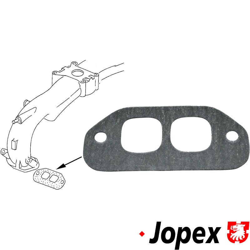 Inlet Manifold Base Gasket - 1900cc Waterboxer (DF, EY Engine Codes)