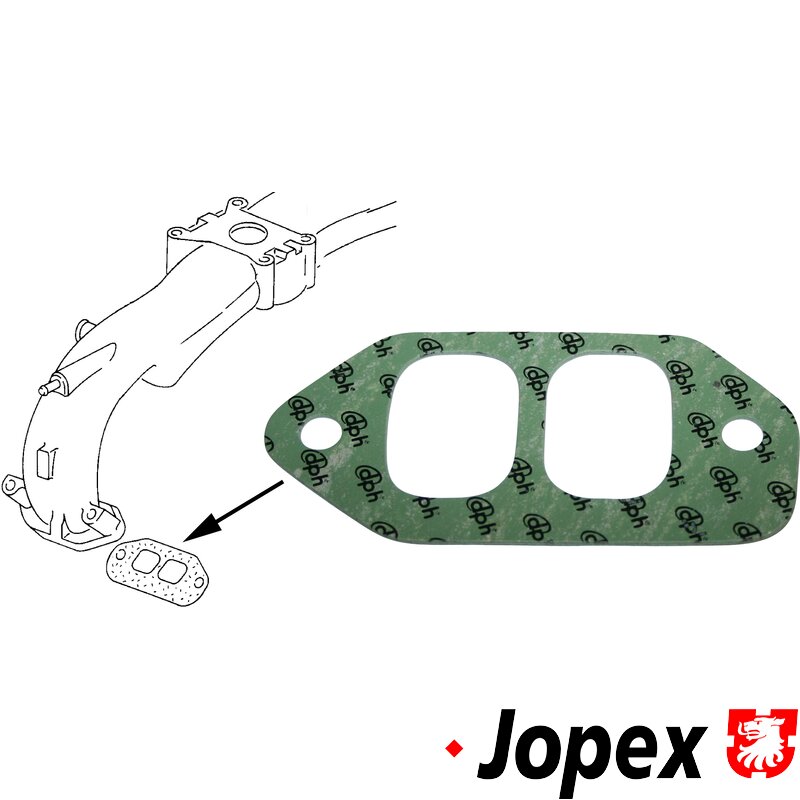 Inlet Manifold Base Gasket - 1900cc Waterboxer (DG, SP Engine Codes)