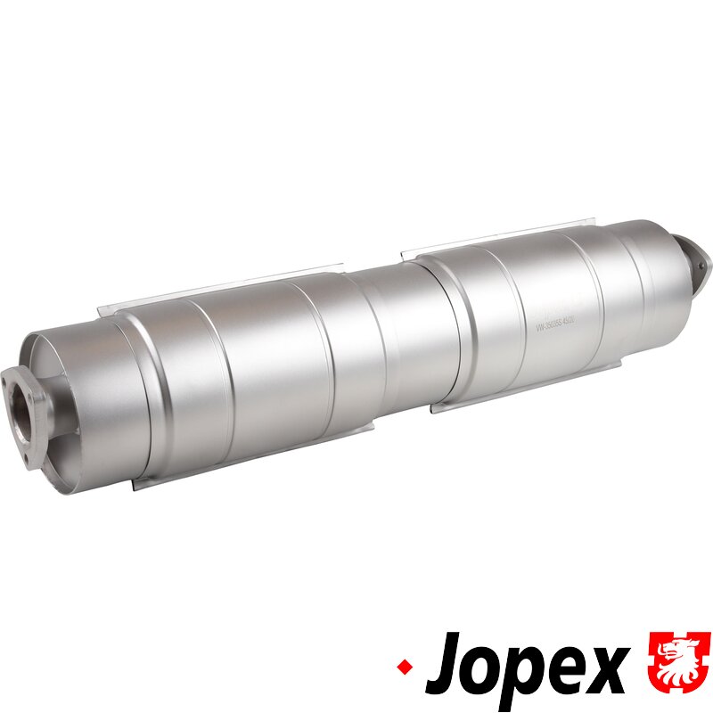 Type 25 Exhaust Silencer - 1986-92 - 2100cc Waterboxer (MV, SS Engine Codes) - Stainless Steel