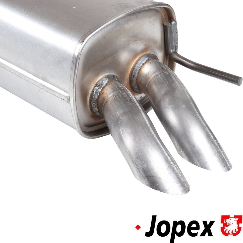 T4 Syncro Rear Exhaust Box - 1996-03 - 2.4 Diesel, 2.5 TDI (Twin Tailpipe)