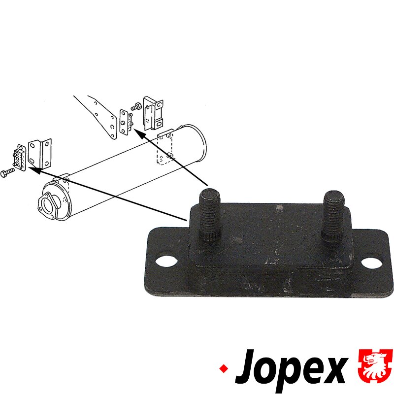 Type 25 Exhaust Rubber Mount - Diesel Engines