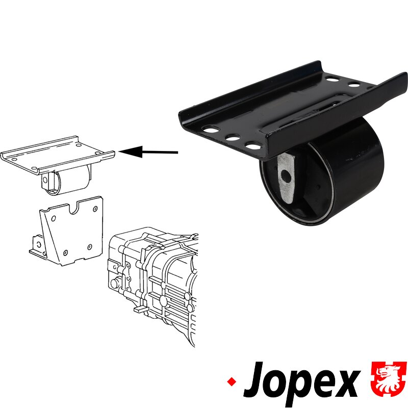 Type 25 Front Gearbox Mount - All Automatic + Manual 2100cc Waterboxer