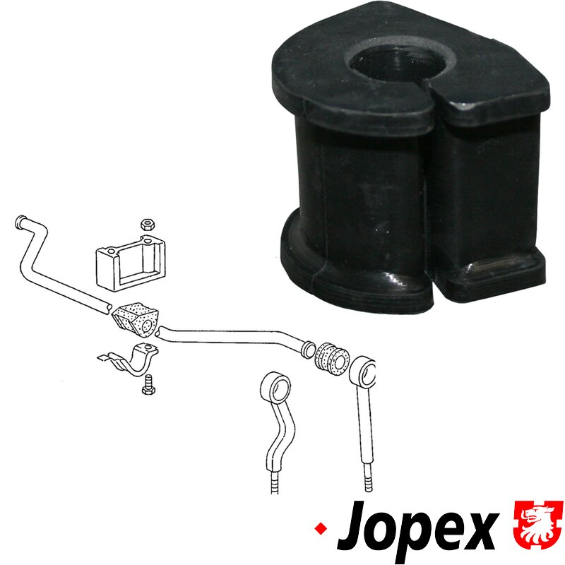 Type 25 Front Anti Roll Bar Mount - 1986-92 (19mm Diameter Roll Bar)