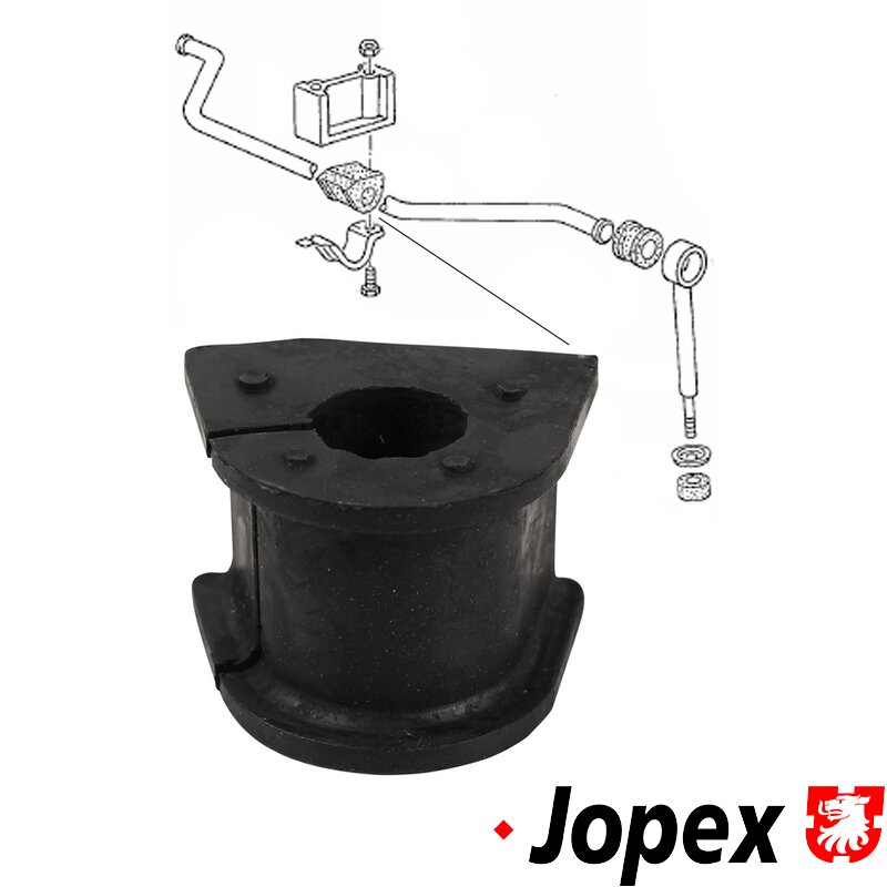 Type 25 Front Anti Roll Bar Mount - 1979-84 (22mm Diamater Roll Bar)