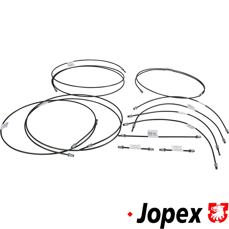 Type 25 Steel Brake Line Kit - 1986-87