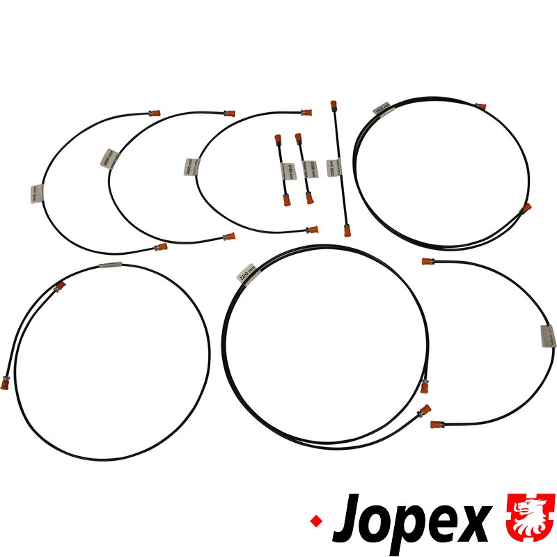 Type 25 Steel Brake Line Kit - 1984-85