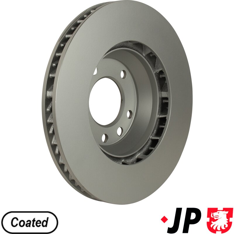 Porsche Cayenne Front Brake Disc - Left (350mmx34mm Vented)