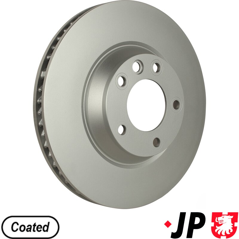 Touareg Front Brake Disc (350mm Vented) - Right