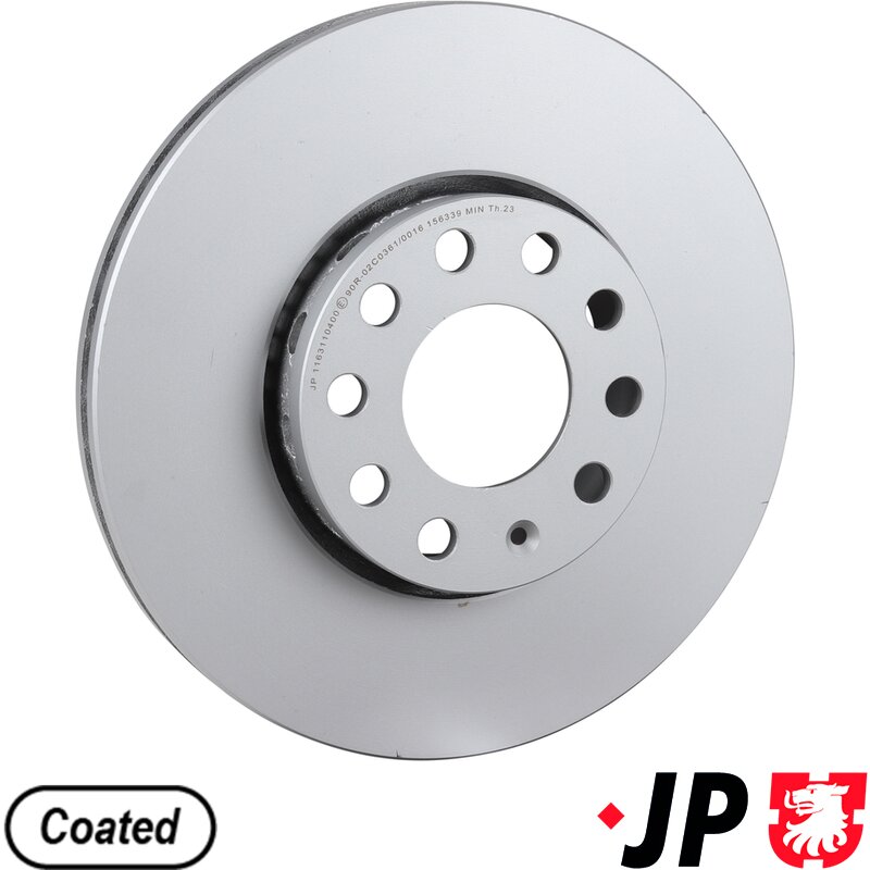 Passat Front Brake Disc (288mmx25mm Vented)