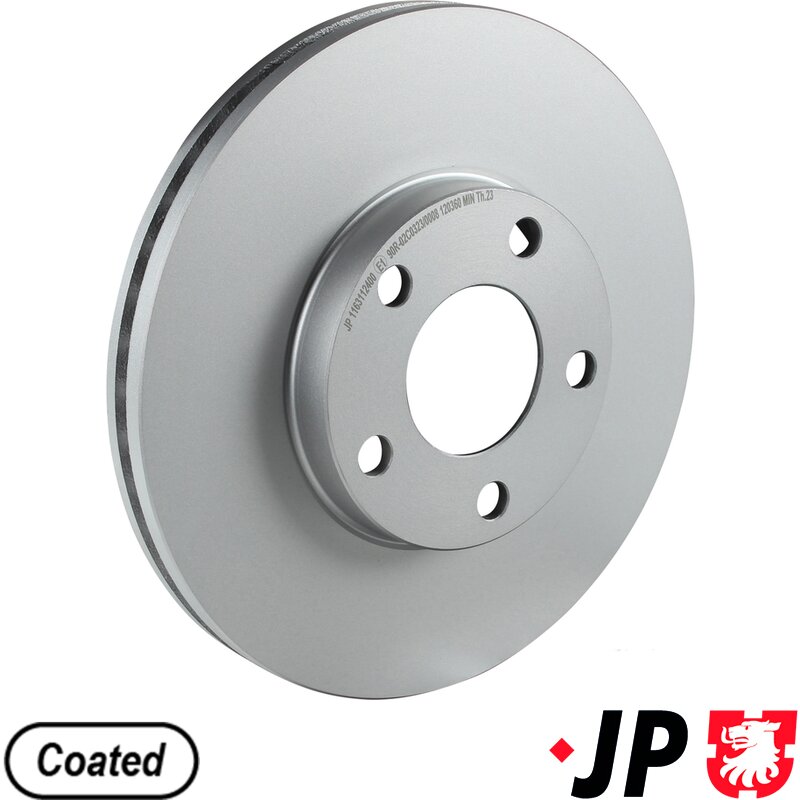 Passat Front Brake Disc (283mmx25mm Vented)
