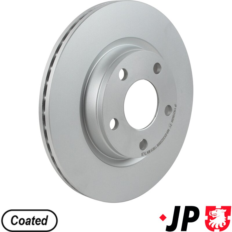 Passat Front Brake Disc (280mmx22mm Vented)