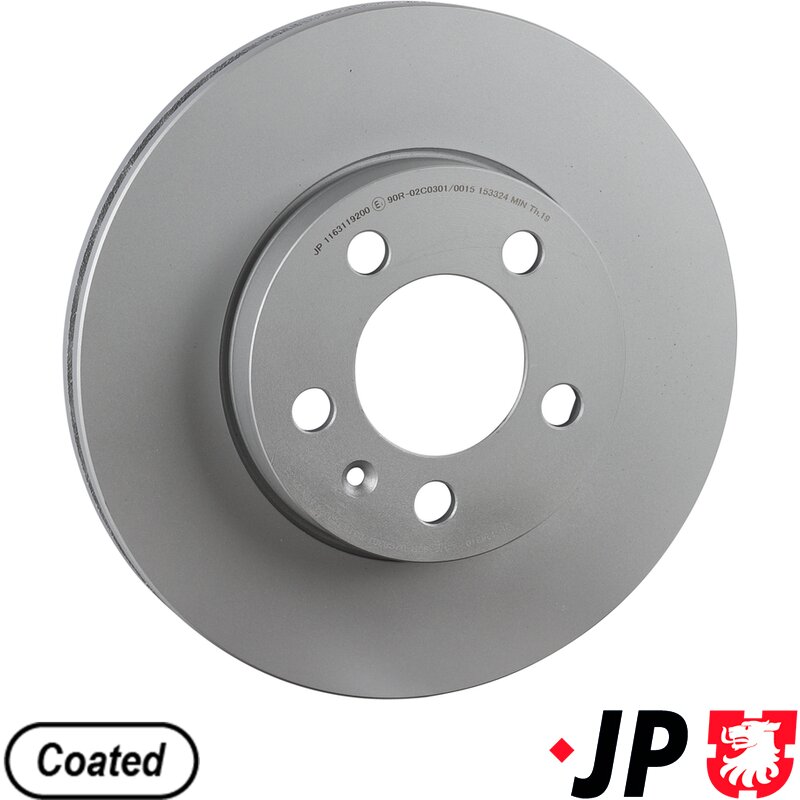 Mk6 Polo Front Brake Disc (256mm Vented)