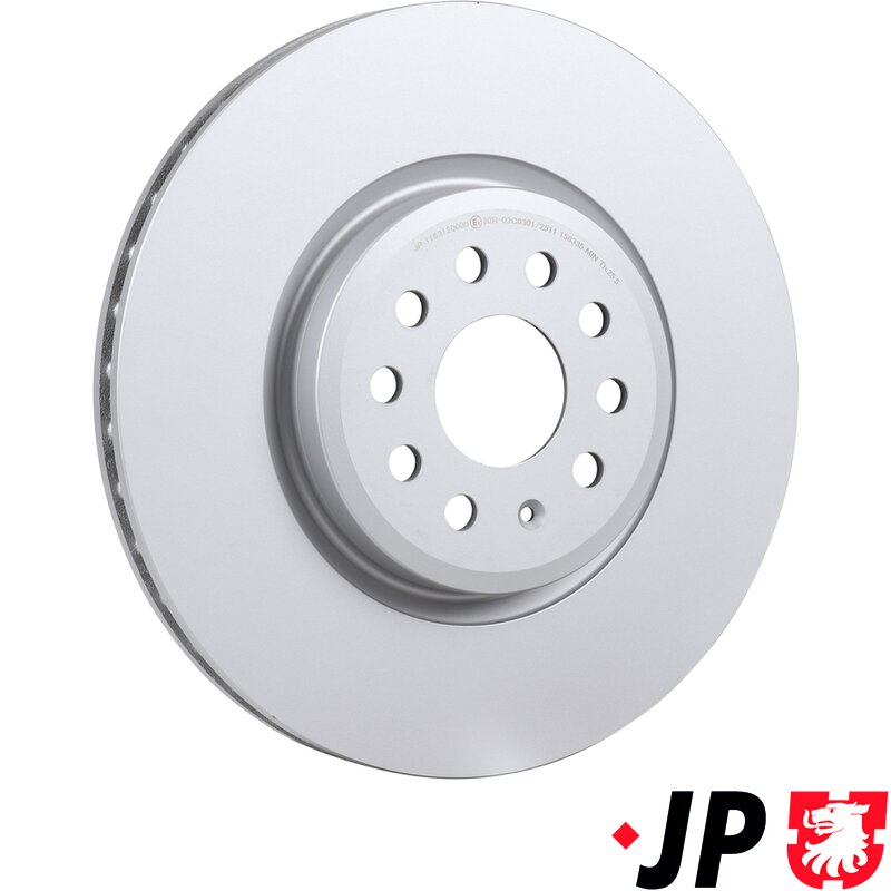 VW ID Front Brake Disc – 340mm Internally Vented (Coated)