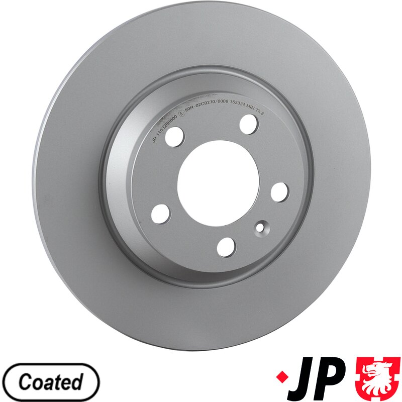 Mk6 Polo Rear Brake Disc (272mm Solid)