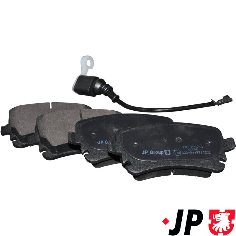 T5,T6 Rear Brake Pads - 2003-19 With 294mm Brake Discs - With Wear Sensors