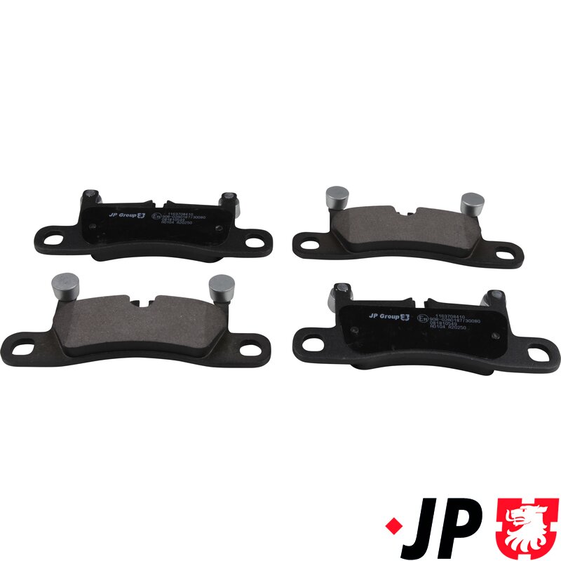 Porsche Cayenne Rear Brake Pads - 2010- (Without Wear Sensors) - For Models With Electric Handbrake