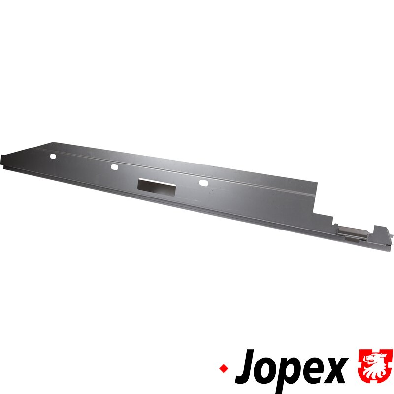 Ytre terskel, foran bakhjul, venstre