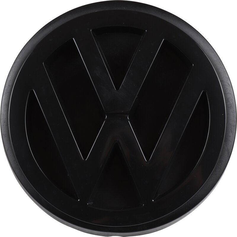 Emblem "VW" for bakluke, sort