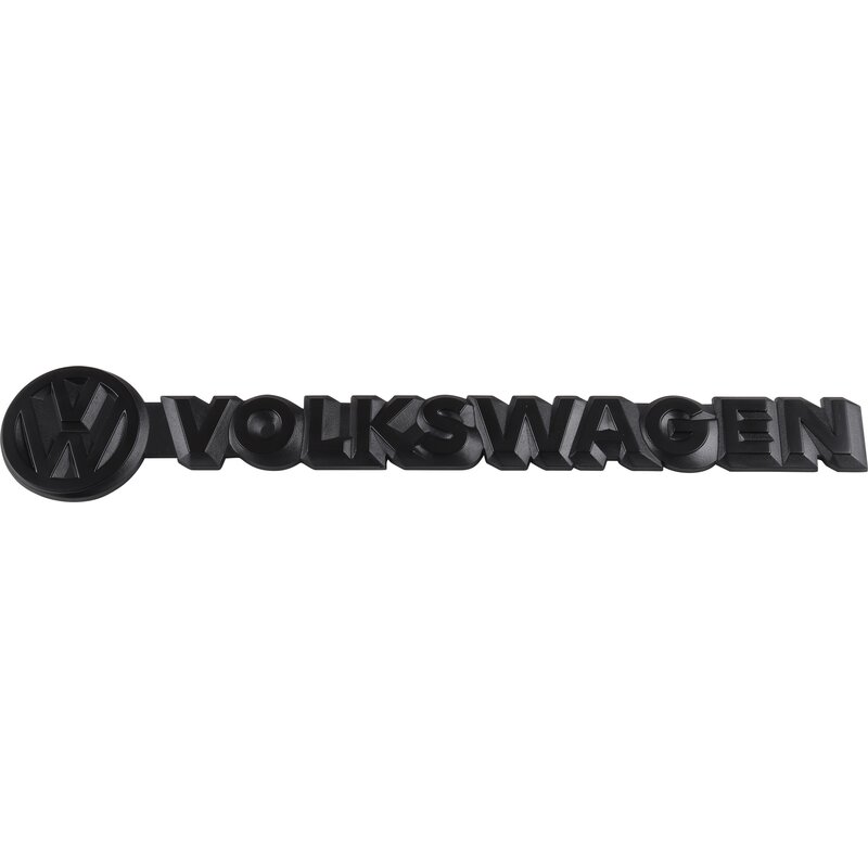 Emblem "VOLKSWAGEN" for bakluke, sort