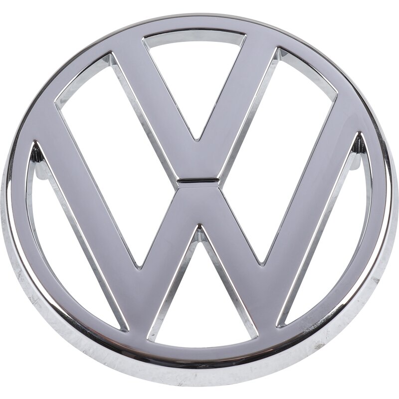 T25,G1 Chrome VW Badge For Front Grille (95mm)