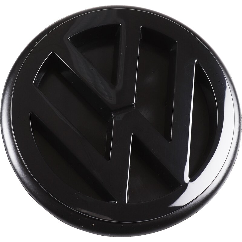 Emblem "VW" for bakluke, sort