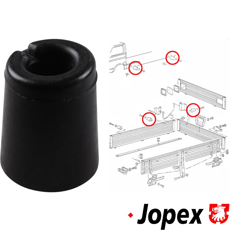 T25 Pickup Dropgate Rubber Buffer (37mm)