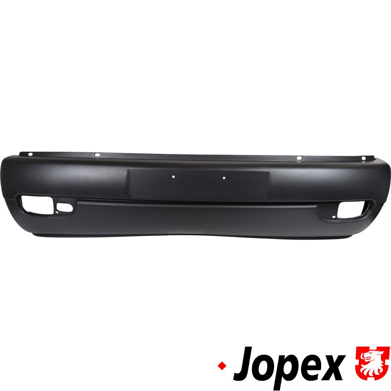 T4 96-03 Smooth Black Front Bumper - With Fog Lights (Long Nose ONLY)