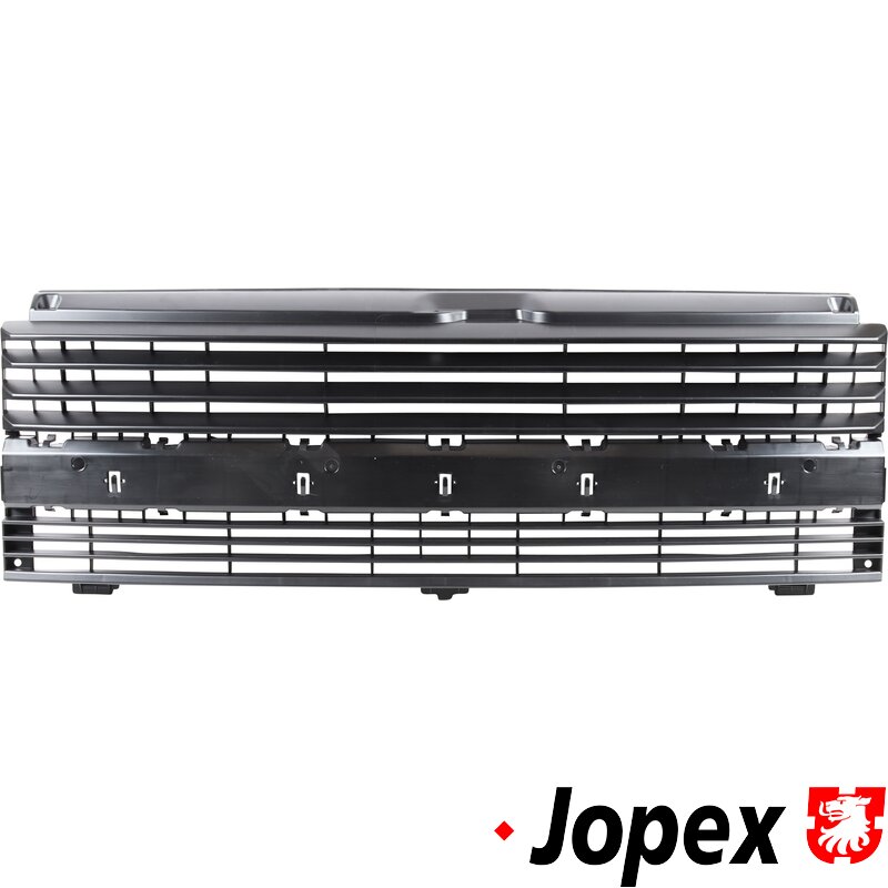 Radiatorgrill uten hull for emblem