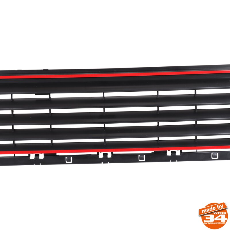 G2 Front Badgeless Grille - Single Headlight (GTI Look)