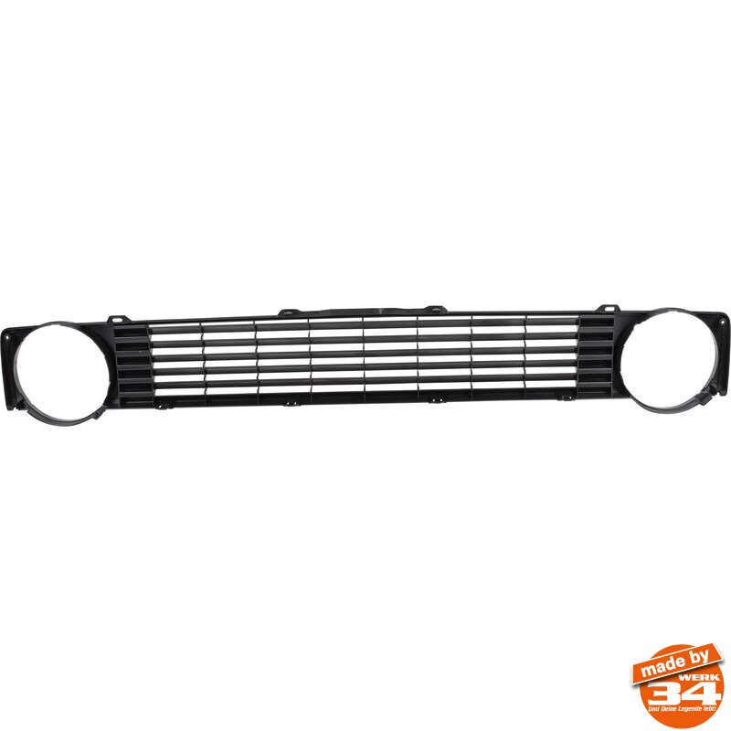 G1 Front Badgeless Grille - Single Headlight (GTI Look)