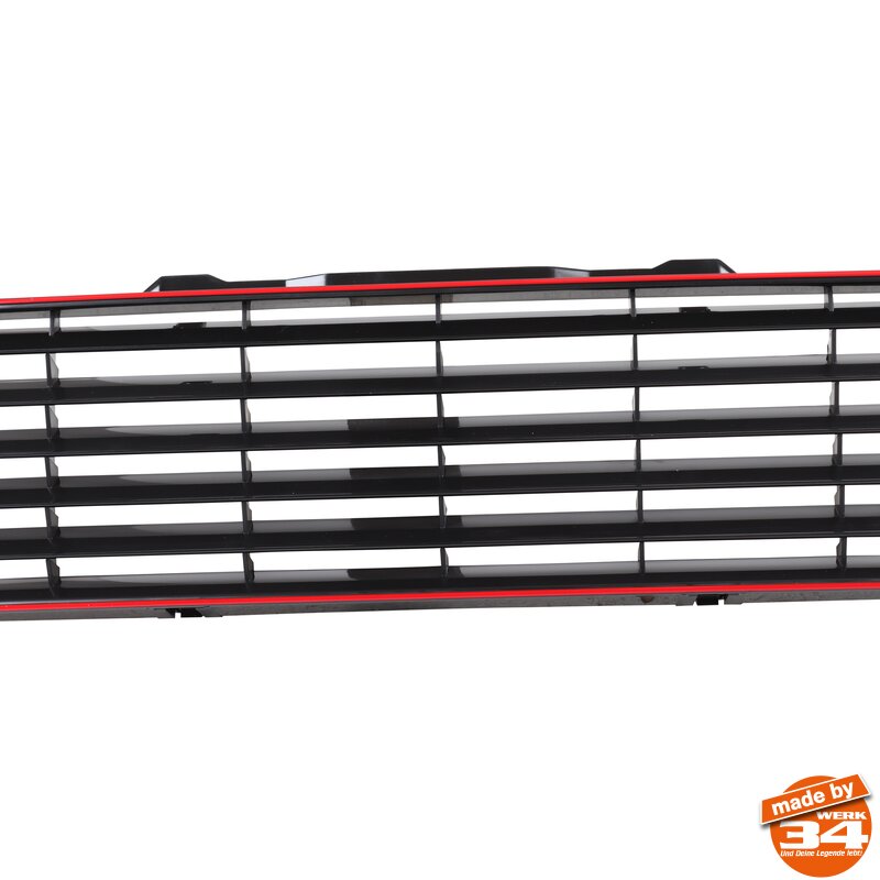 G1 Front Badgeless Grille - Single Headlight (GTI Look)