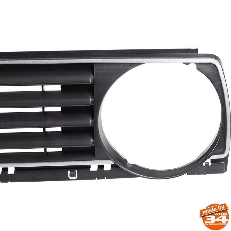 G2 Front Badgeless Grille - Single Headlight (GL Look)